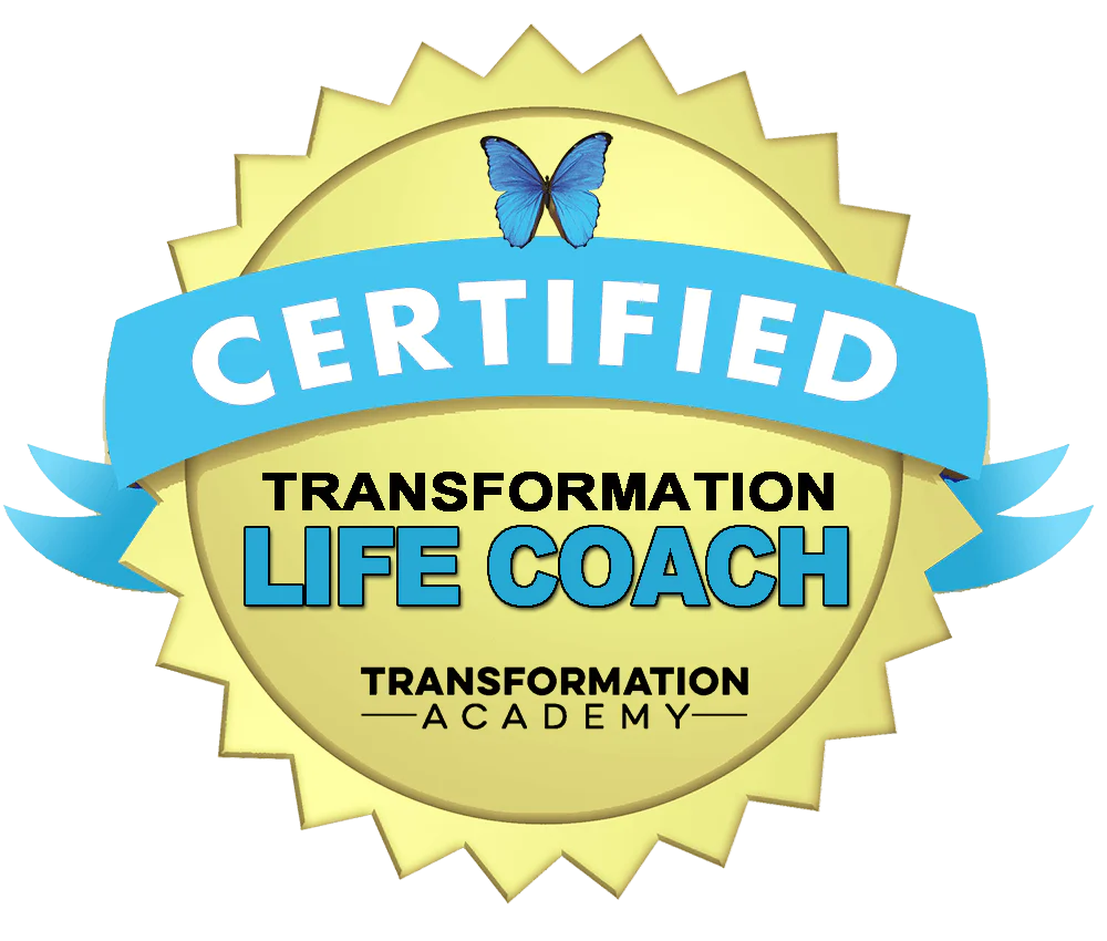 A certification badge for life coaching.